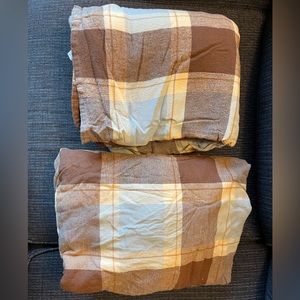 Plaid Flannel Sheets